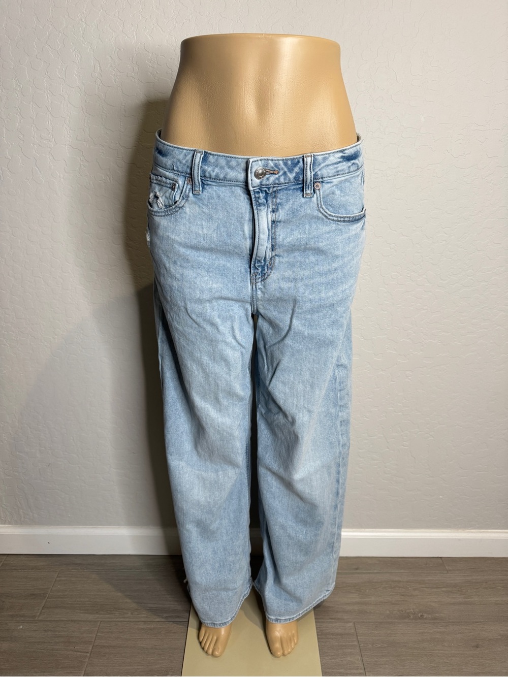 American Eagle dream drape baggy wide leg jeans SZ 8R